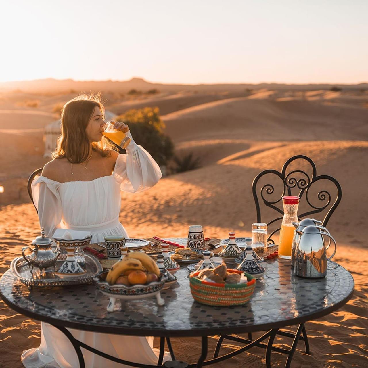 Top Desert Luxury Camp 메르주가 외부 사진